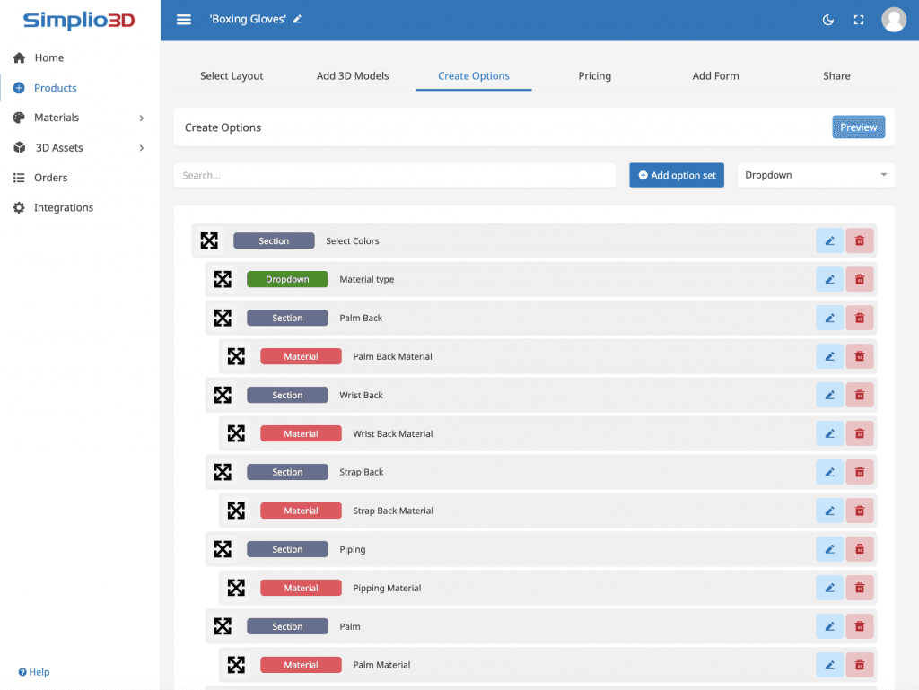 3D custom product configurator — Power Product