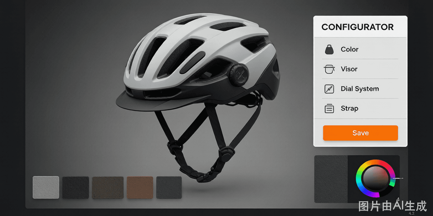 Sports 3D Configurator by 3D Product Config