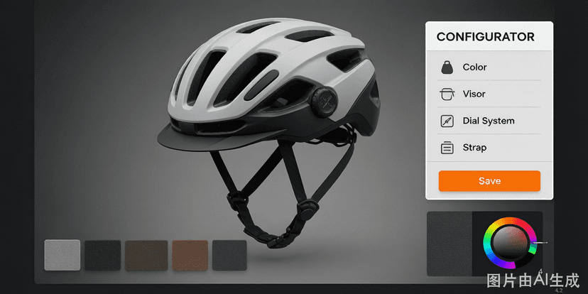 Sports 3D configurator